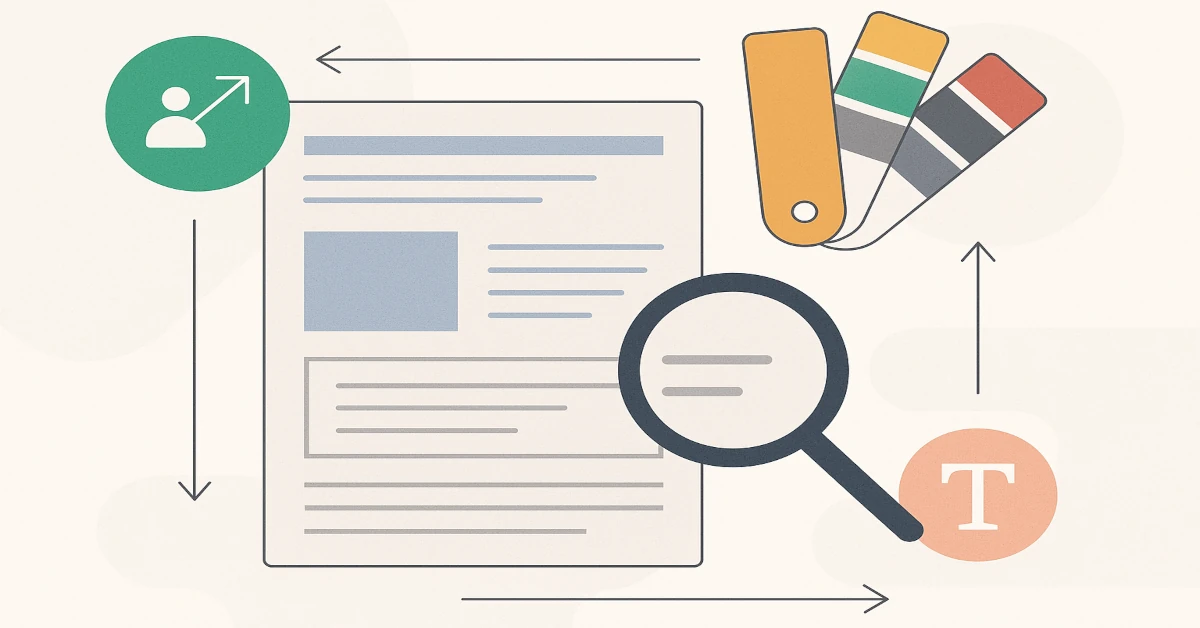 Визуальная иерархия: почему пользователи «сканируют», а не читают | Блог TS-WEB